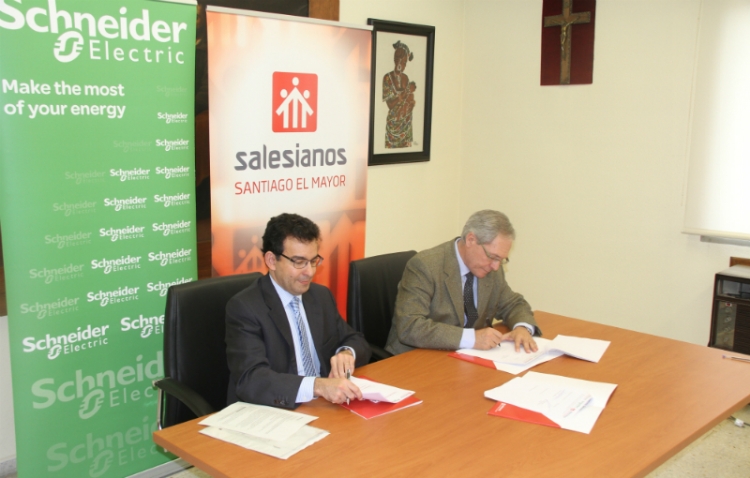 Salesianos y Schneider Electric firman acuerdo colaborativo para la FP