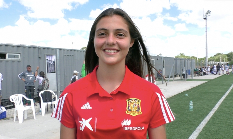 Teresa Mérida, alumna de 1º Bachillerato de Salesianos Jerez Lora Tamayo, debuta en el Mundial sub-17