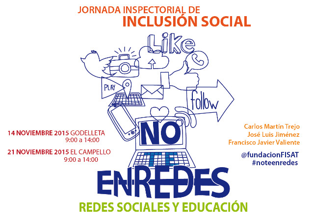 “No te enredes”. La Jornada Inspectorial de Inclusión Social abordará el uso educativo de las redes sociales