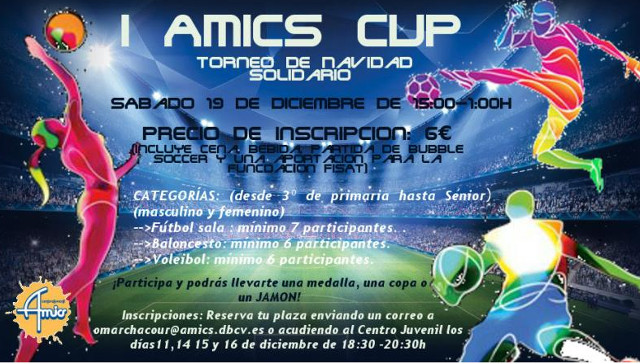 San Antonio Abad de Valencia promueve un encuentro deportivo con fines solidarios