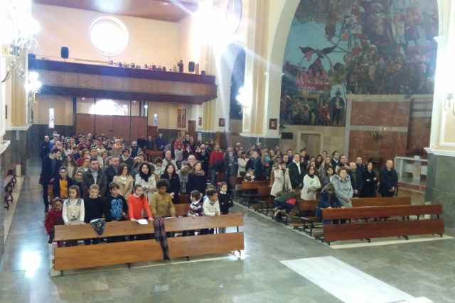 Fotonoticia: Fiesta familiar en honor a Don Bosco en Salesianos Alcoy