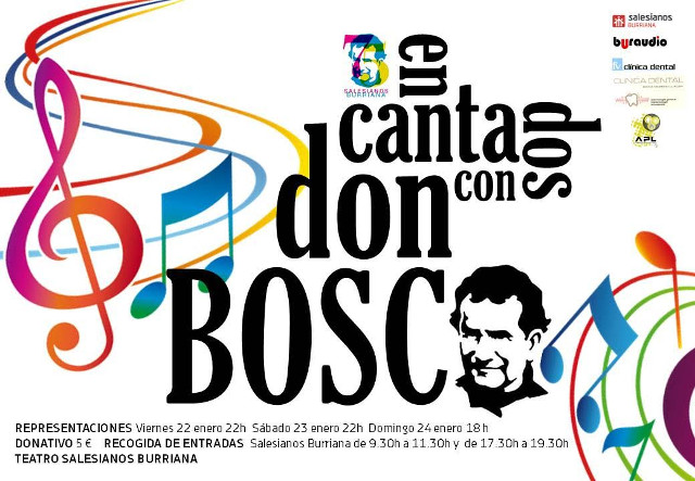 Salesianos Burriana estrena el viernes el recital ‘Encantados con Don Bosco’
