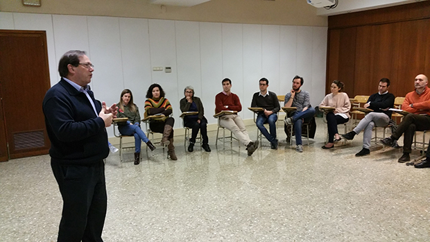 Fotonoticia: Ángel Asurmendi: “Me alegra comprobar el trabajo en equipo que se realiza aquí”