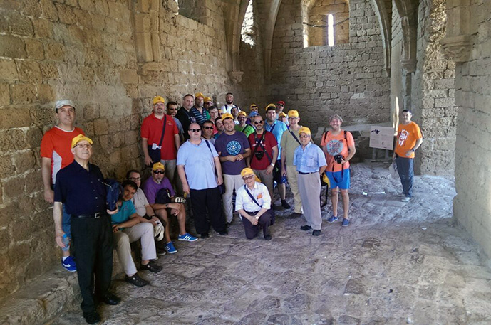 Fotonoticia: La nueva peregrinación salesiana a Tierra Santa ya está en Galilea
