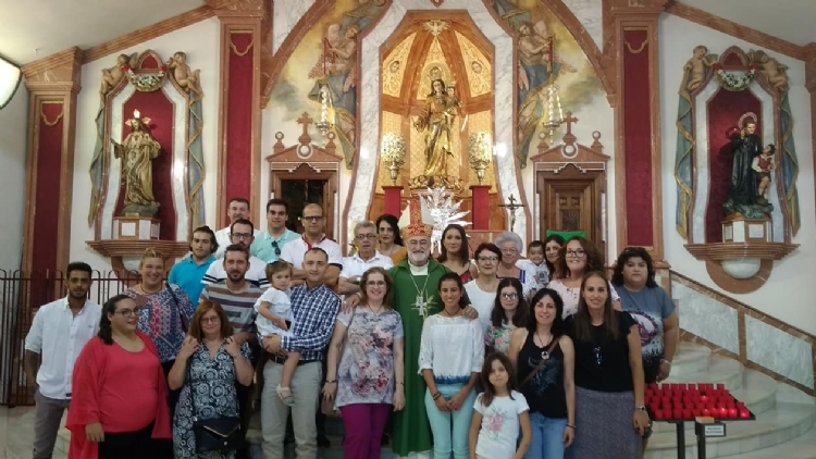 La Palma del Condado recibe la visita del Arzobispo de Rabat