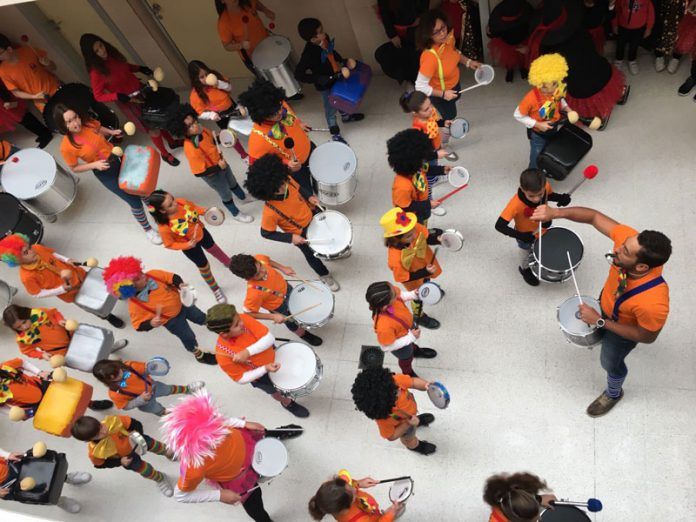 Innovación educativa, música y reciclaje en Salesianos Las Palmas