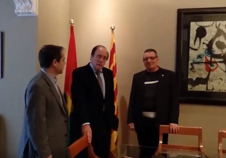 El Cónsul de Burkina Faso en Barcelona manifiesta su condolencia por el fallecimiento del P. Antonio César Fernández