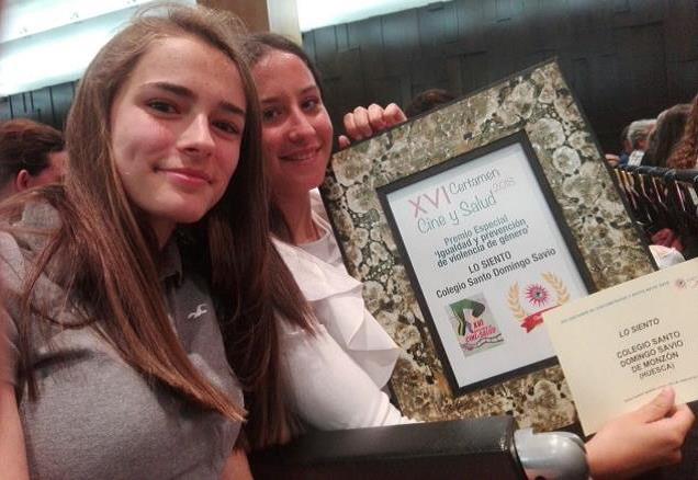 Salesianos Monzón premiado por un corto en el XVI Certamen de  Cine y Salud de las escuelas aragonesas