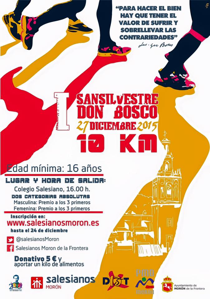 Salesianos Morón ultima los preparativos para la I San Silvestre Don Bosco