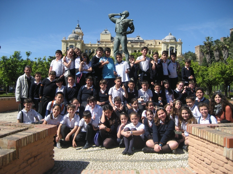 Fotonoticia: Salesianos Málaga visita el Centro Histórico de la ciudad