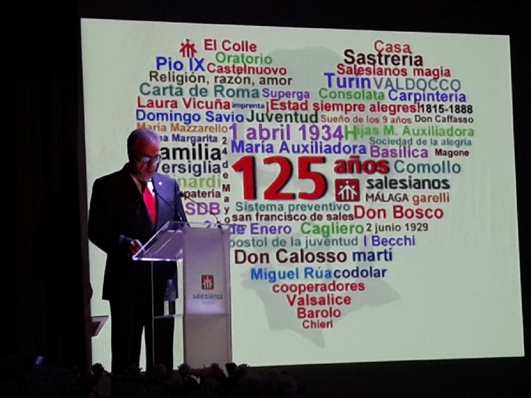 Salesianos Málaga presenta el himno y libro del 125 aniversario
