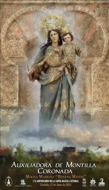 Montilla celebra la bajada extraordinaria de María Auxiliadora