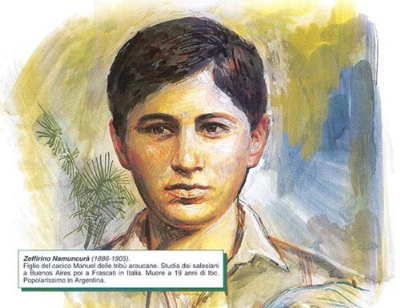 La Familia Salesiana celebra la festividad del  Beato Ceferino Namuncurá