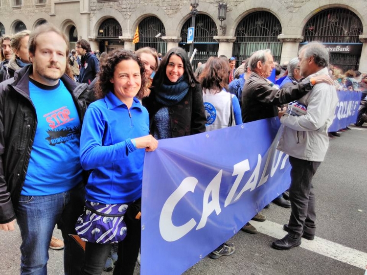 VOLS – Voluntariat Solidari se moviliza en la gran manifestación por las personas refugiadas y migrantes