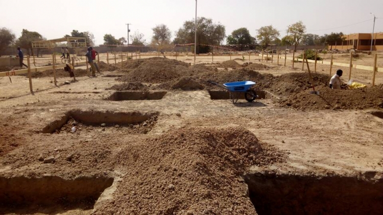 Se inicia la construcción del Centro de Promoción Femenina en Burkina Faso