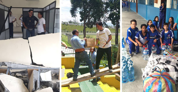 Salesianos y la campaña de Emergencia Ecuador