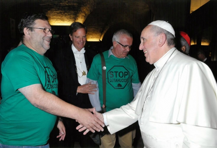 Un cooperador salesiano participa en el III Encuentro Mundial de Movimientos Populares con el Papa