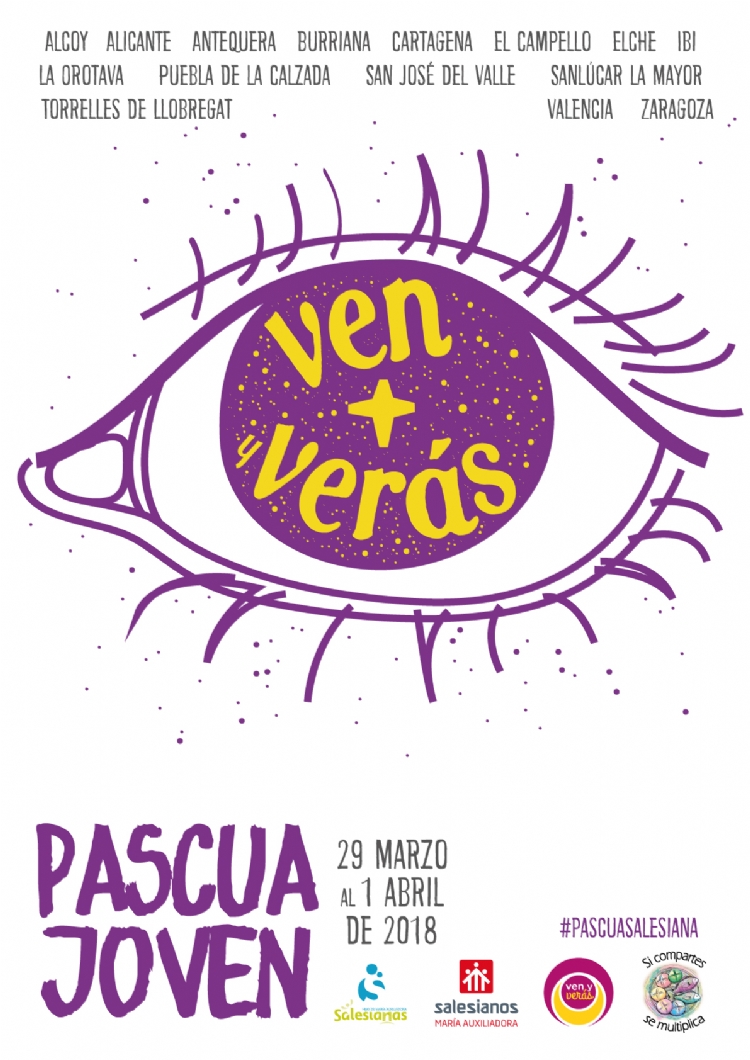 Elegido el cartel ganador para la #PascuaSalesiana 2018