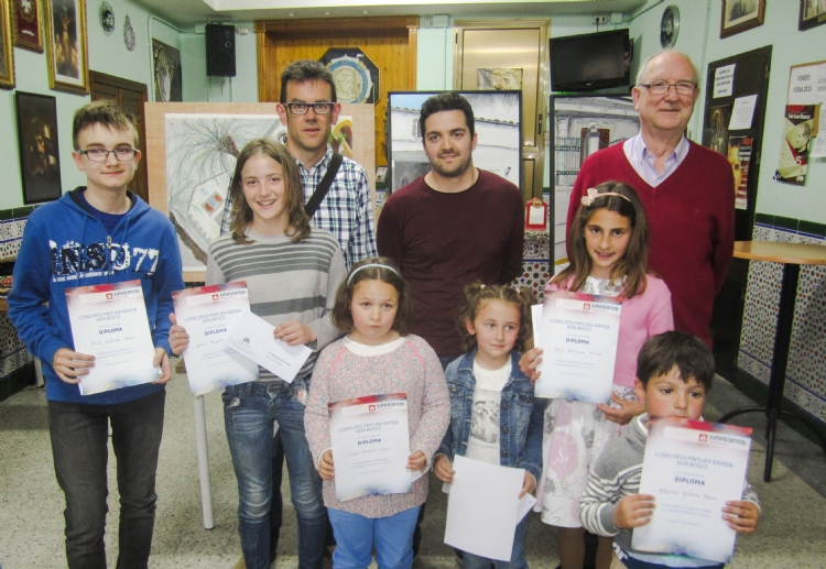 Pintura rápida con Don Bosco en Pozoblanco