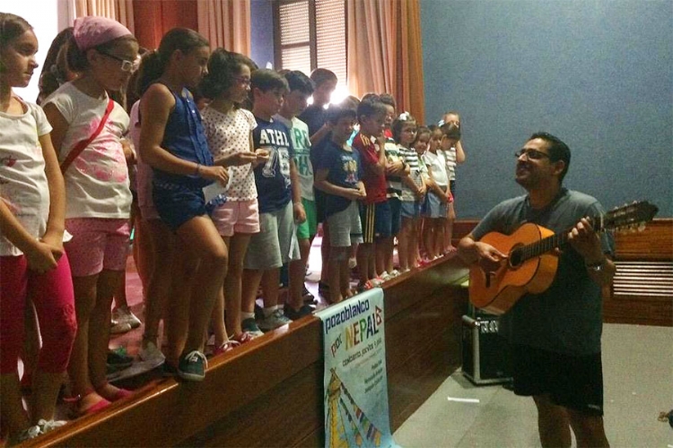 Salesianos Pozoblanco con Nepal con su concierto solidario