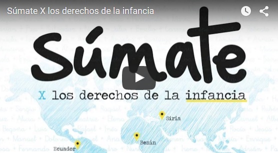 Las ONGD salesianas lanzan el vídeo de campaña “Súmate X los derechos de la infancia”