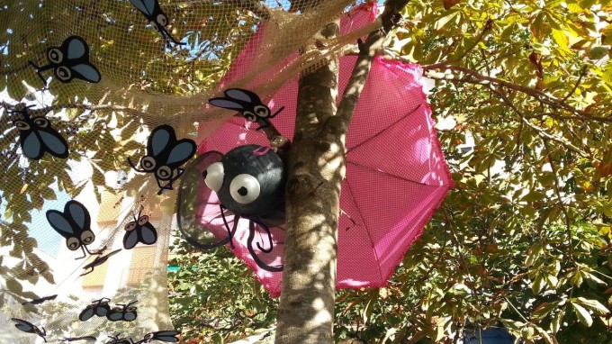 Salesianos Girona premiado por engalanar con mucho estilo una plaza de la ciudad