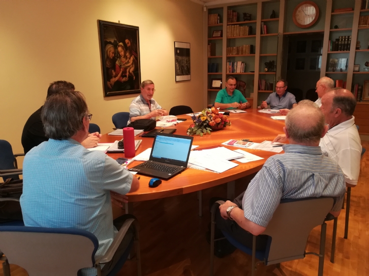 Los párrocos de la Inspectoría programan el curso