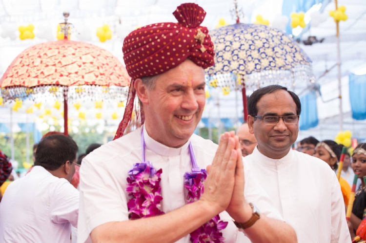 Fotonoticia: visita del Rector Mayor a India