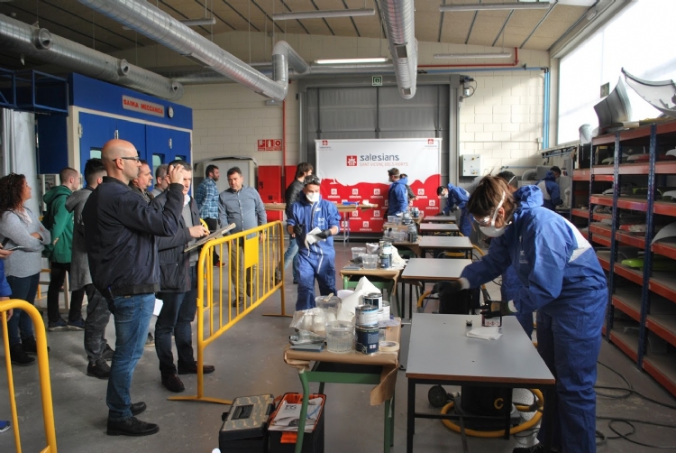 Salesianos Sant Vicenç gana la 1ª edición del PaintingCars Skills