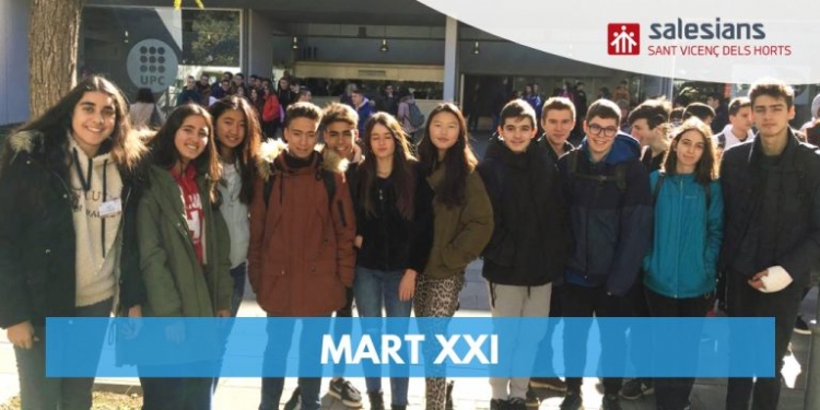 El alumnado de ESO de Salesianos Sant Vicenç viajan a Marte XXI