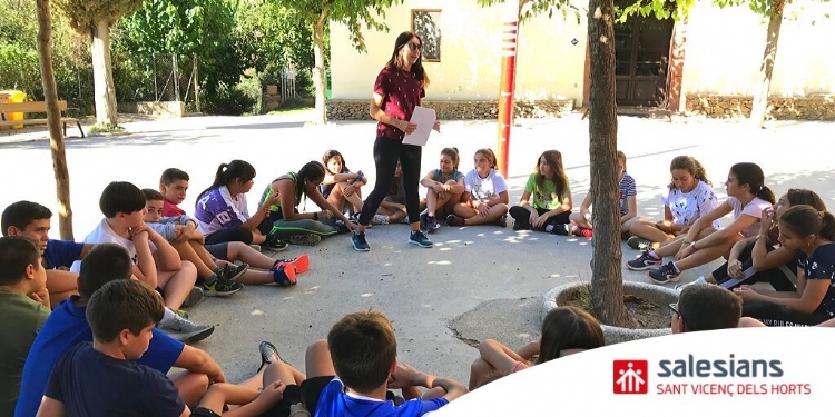 Fotonoticia: Toda la secundaria de convivencias en Salesianos Sant Vicenç