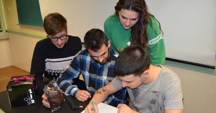 Un packaging para huevos de Pascua en Salesianos Sarrià