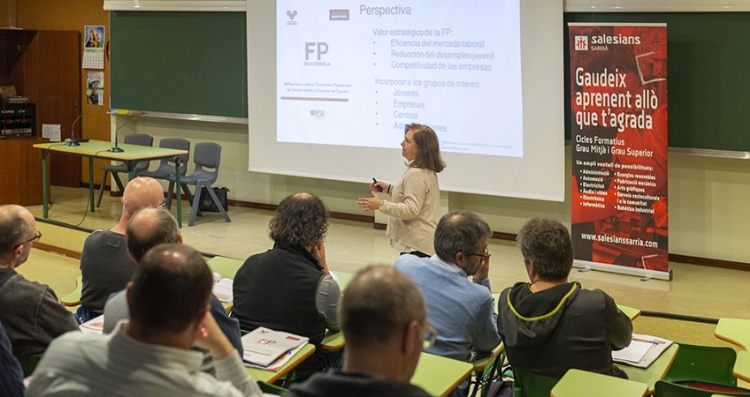 Jornada de orientación y reflexión sobre la Formación Profesional en Salesianos Sarrià