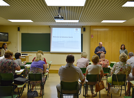 Fotonoticia: Equipos directivos de escuelas rusas de Formación Profesional visitan Salesianos Sarriá