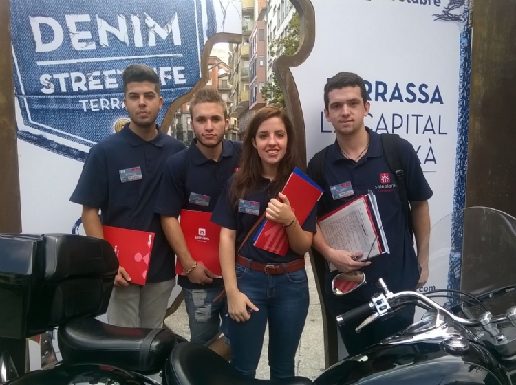 Salesianos Terrassa participa en la feria «Denim Street Life»