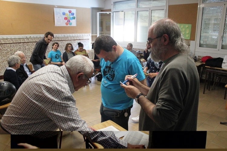 Asamblea de socios 2018 de VOLS en Salesianos Rocafort