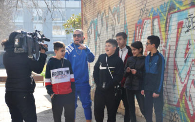 Jóvenes de los proyectos sociales de Salesianos participan en «Fills de La Mina», el rap para combatir prejuicios