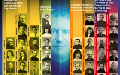 El Póster de la Santidad de la Familia Salesiana 2020