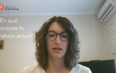 Andrea López, ingeniera industrial de la EUSS cuenta su experiencia en el gabinete de arquitectura FITARQ