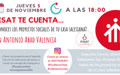 Las casas salesianas acercan sus proyectos sociales a la Familia Salesiana a través de la iniciativa FISAT te cuenta