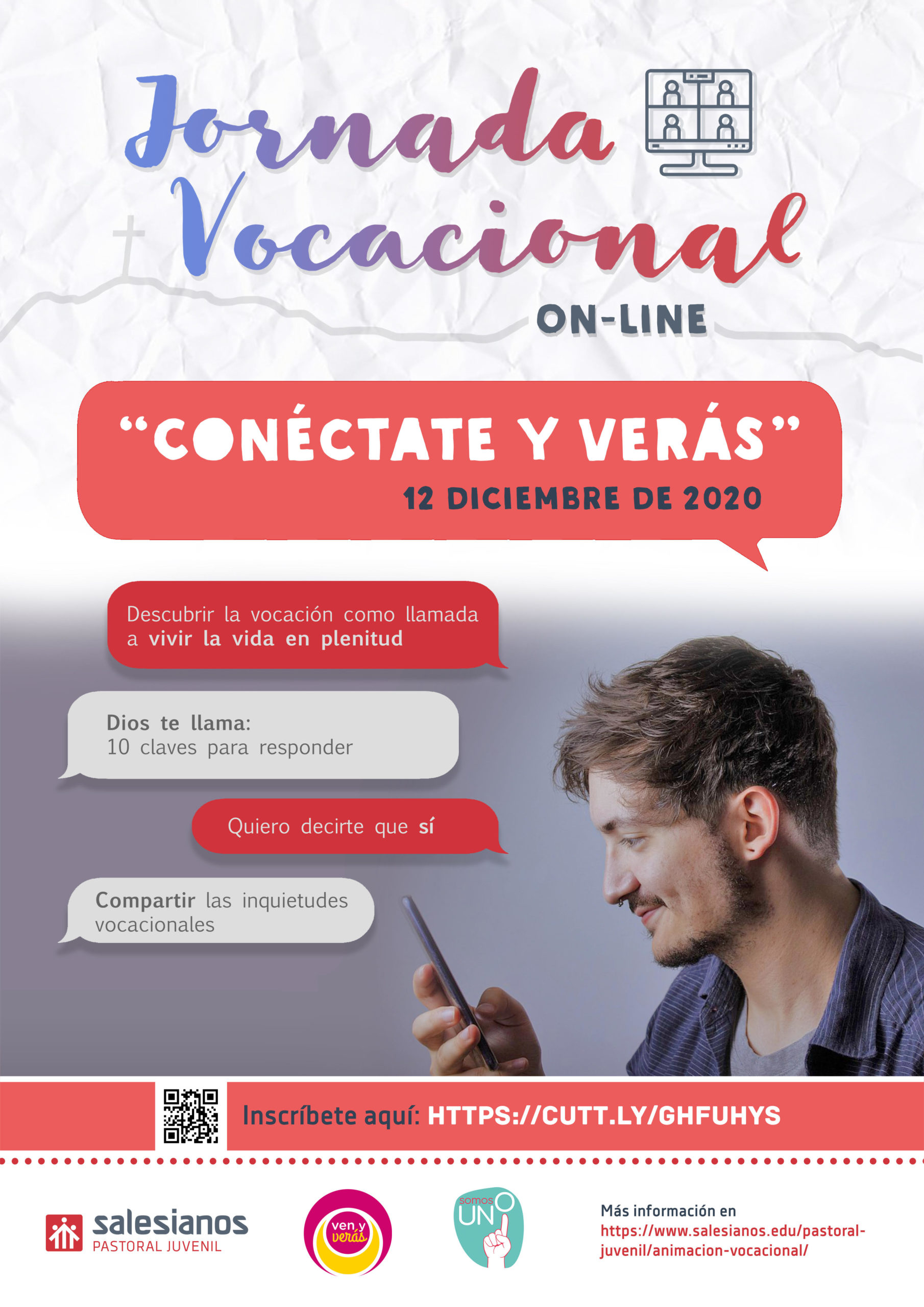 Tot a punt per a la jornada Vocacional “Conéctate y verás”