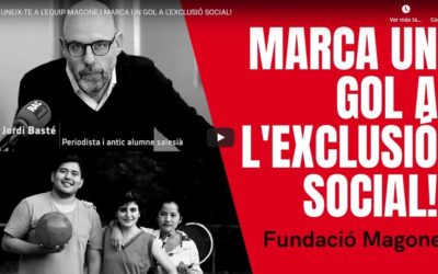 Esta Navidad únete al equipo Magone y marca un gol a la exclusión social