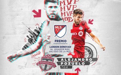 El futbolista Alejandro Pozuelo, antiguo alumno de Salesianos Triana, elegido mejor jugador de la Major League Soccer de Estados Unidos