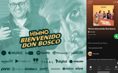 Don Bosco suena en todas las plataformas digitales